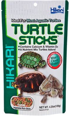 Корм для Черепах Hikari TURTLE STICKS палички 120 г