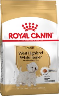 Корм для дорослих собак породи Вест-Хайленд-Уайт-тер'єр ROYAL CANIN WESTIE ADULT 3.0 кг, 3 кг