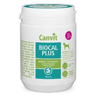 Біокальцій для собак Canvit Biocal Plus for dogs здоров’я суглобів 500g