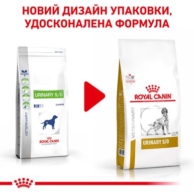 Корм для взрослых собак ROYAL CANIN URINARY S/O DOG 2.0 кг