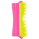 Щітка для розплутування шерсті собаки Pet Teezer Detangling & Grooming Pink/Yellow