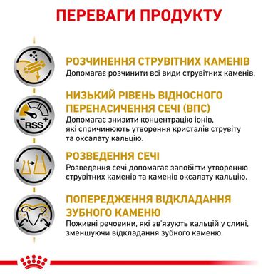 Корм для дорослих собак ROYAL CANIN URINARY S/O SMALL DOG 1.5 кг, 1.5 кг