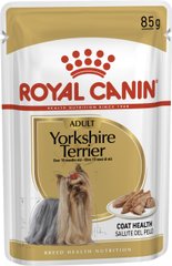 Влажный корм для взрослых собак ROYAL CANIN YORKSHIRE ADULT 0.085 кг, 0.085 кг