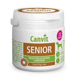 Вітаміни для собак Canvit Senior for dogs уповільнення старіння 500г