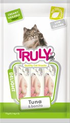 Кремовые стики для кошек TRULY CREAMY LICKABLE TREAT Тунец и скумбрия (1стик)