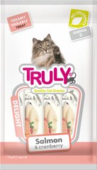 Кремові стіки для кішок TRULY CREAMY LICKABLE TREAT Лосось і журавлина (1стік)