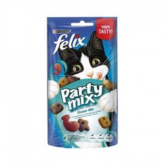 Ласощі FELIX Party Mix океанічний мікс, 60 г