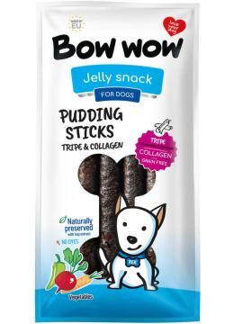 Лакомства Bow Wow Jelly Snack Pudding sticks с рубцом и овощами, 1 шт, 30 см