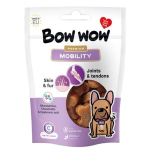 Ласощі для собак Dental "Bow WOW" Mira Mar Mobility Снеки для покращення опорно-рухової системи, шкіри та шерсті, 60 г