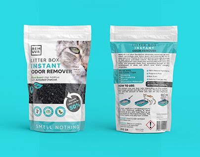 Порошок для нейтралізації запахів в котячих лотках LITTER BOX INSTANT ODOR REMOVER - 250 г