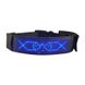 Нашийник для собак і котів з LED екраном Bluetooth Pet LED Collar - синій