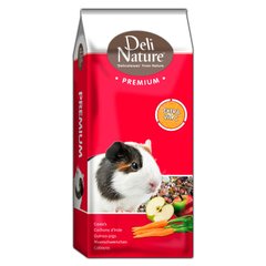 Полноценный корм для Морских свинок с витамином С Deli Nature Premium GUINEA PIGS на развес 500 г