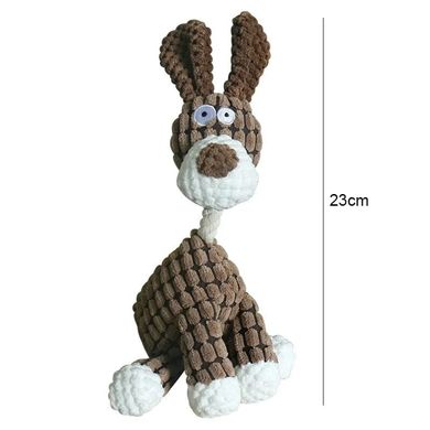 Жувальна м'яка іграшка для собак PLUSH DOG DOG TOY - собака