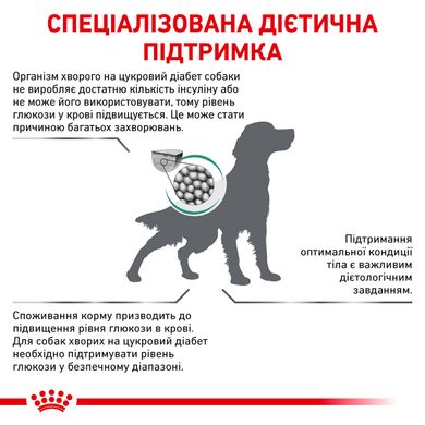 Корм для дорослих собак ROYAL CANIN DIABETIC DOG 1.5 кг, 1.5 кг