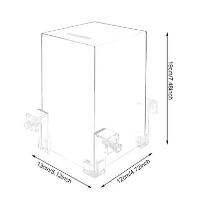 Вакуумний акваріум вежа VOONLINE TOP OFF WATER TANK 12х13х19 см 3 л