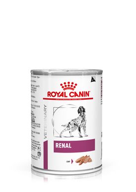 Влажный корм для взрослых собак ROYAL CANIN RENAL CANINE Cans 0.41 кг, 0.41 кг