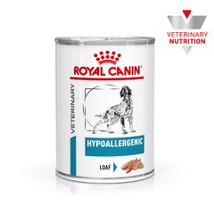 Вологий корм для дорослих собак ROYAL CANIN HYPOALLERGENIC DOG Cans 0.4 кг, 0.4 кг