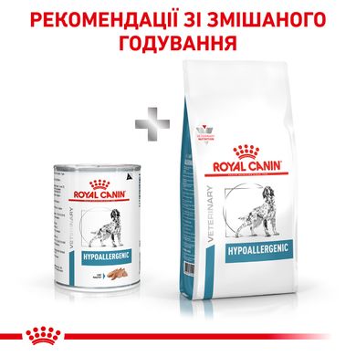 Вологий корм для дорослих собак ROYAL CANIN HYPOALLERGENIC DOG Cans 0.4 кг, 0.4 кг