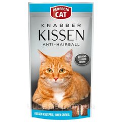 Лакомство Perfecto Cat подушечки против комков шерсти, 50 г