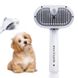 Парова щітка для вичісування собак і котів з паровим розпилювачем Gentle Paw USB Pet Spray Comb SPA