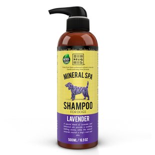 Шампунь RELIQ Mineral Spa Lavender Shampoo для собак та котів 500мл