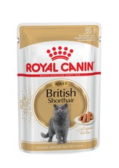 Влажный корм для взрослых кошек ROYAL CANIN BRITISH SHORTHAIR ADULT 0.085 кг, 0.085 кг