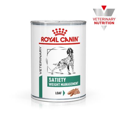 Влажный корм для взрослых собак ROYAL CANIN SATIETY WEIGHT MANAGEMENT DOG Cans 0.41 кг, 0.41 кг