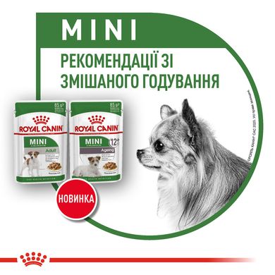 Вологий корм для дорослих собак ROYAL CANIN MINI ADULT IN GRAVY 0.085 кг, 0.085 кг