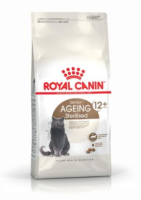 Корм для взрослых стерилизованных кошек ROYAL CANIN STERILISED 12+(от 12 лет) 2.0 кг, 2 кг