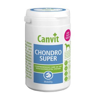 Вітаміни для собак Canvit Chondro Super догляд за опорно-руховим апаратом 230г