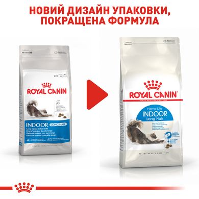 Корм для домашніх довгошерстих котів ROYAL CANIN INDOOR LONGHAIR 2.0 кг, 2 кг