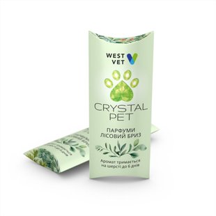 Парфум для собак та кішок WEST VET Crystal Pet Лісовий Бриз, 5мл