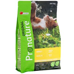 Pronature Original Cat Adult Chicken ПРОНАТЮР ОРІДЖИНАЛ КУРКА сухий корм для котів на вагу 250 г