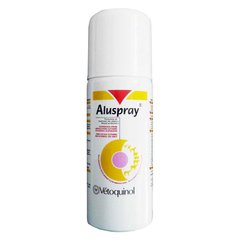 Спрей для обработки и заживления ран Aluspray Vetoquinol (Алюспрей) 127 мл