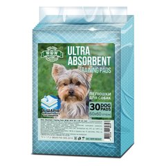 Пелюшки для собак WOW Pets ULTRA ABSORBENT Training Pads 60x60 см 30шт.