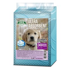 Пелюшки для собак WOW Pets ULTRA ABSORBENT Training Pads 60x90 см 30шт.