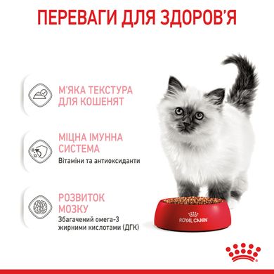 Вологий корм для кошенят (шматочки у соусі) ROYAL CANIN KITTEN IN GRAVY 0.085 кг, у паучах, 0.085 кг