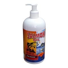 Масло лосося Salmon oil для собак и котов, 500 мл