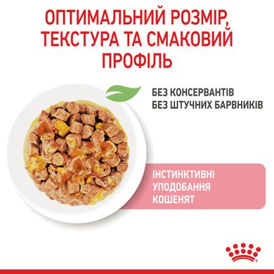 Вологий корм для кошенят ROYAL CANIN KITTEN IN JELLY 0.085 кг, 0.085 кг