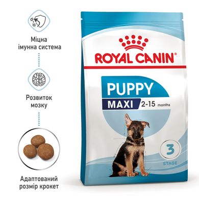 Корм для цуценят великих порід собак ROYAL CANIN MAXI PUPPY 4.0 кг