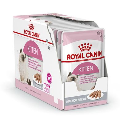 Вологий корм для кошенят (паштет) ROYAL CANIN KITTEN LOAF 0.085 кг, 0.085 кг