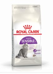 Корм для взрослых кошек с чувствительной пищеварительной системой ROYAL CANIN SENSIBLE 2.0 кг