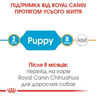 Корм для щенков породы Чихуахуа ROYAL CANIN CHIHUAHUA PUPPY 1.5 кг