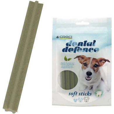 Ласощі для собак Dental defence soft stick, м'ята 80 г, 4 палочки