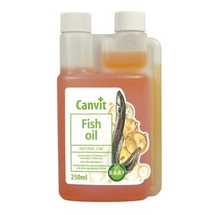 Олія для тварин Canvit FISH OIL жир морського вугра 250мл