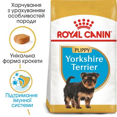 Корм для цуценят породи Йоркшир тер'єр ROYAL CANIN YORKSHIRE PUPPY 1.5 кг