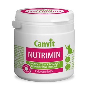 Вітаміни для котів Canvit Nutrimin підтримка імунітету 150г