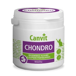 Вітаміни для котів Canvit Chondro регенерація суглобів 100г