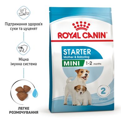 Корм для новорожденных собак ROYAL CANIN MINI STARTER 8 кг, 8 кг