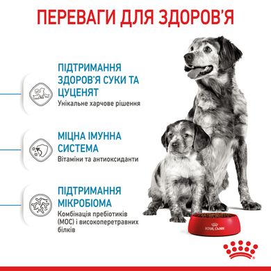 Корм для щенков средних пород ROYAL CANIN MEDIUM STARTER 1.0 кг, 1 кг